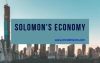Solomon's economy